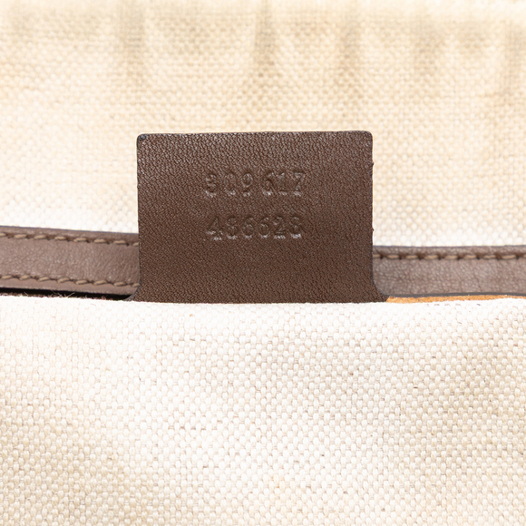 Pre-Loved Gucci Small GG Supreme Nice Dome Satchel - Picture 6 of 7